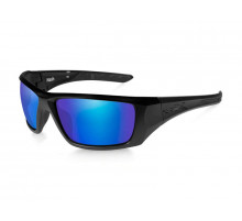 Очки NASH Polarized Blue Mirror Matte Black с матовой черной оправой и поляризованными синими линзами с зеркальным покрытием