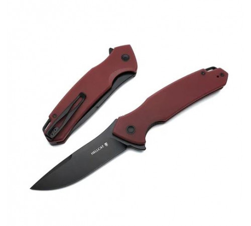 Нож складной Mr.Blade Hellcat (VG10 BSW, G10 Burgundy) в Москве Rusdefense.ru
