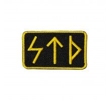 Патч Руны STD (черно-золотой)