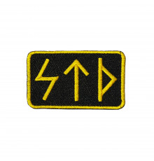 Патч Руны STD (черно-золотой)