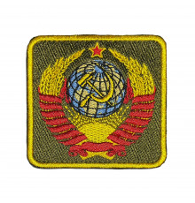 Патч Герб СССР (золотой)