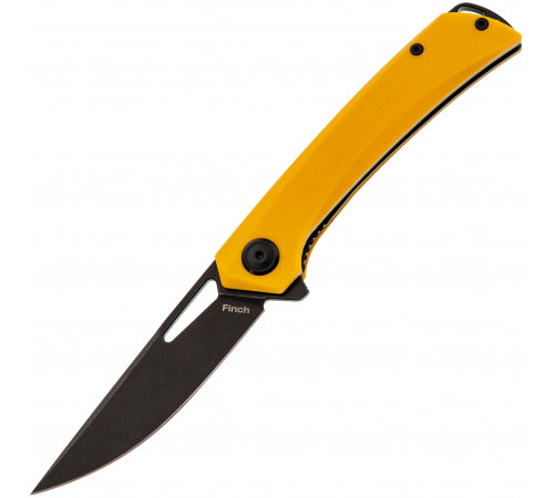 Нож складной Mr.Blade Finch AUS-8 BSW, G10 Yellow в Москве Rusdefense.ru