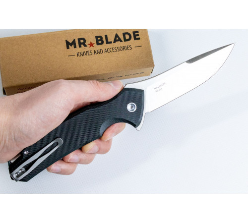 Нож складной Mr.Blade Hellcat VG10, G10 Black в Москве Rusdefense.ru