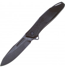 Нож складной "Hemnes" Gen.2 (Black Stonewash, G10)
