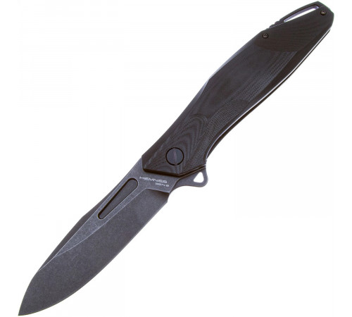 Нож складной Hemnes Gen.2 (Black Stonewash, G10) в Москве Rusdefense.ru