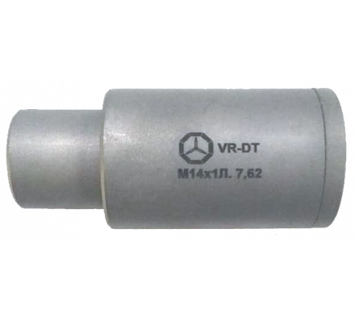 Дожигатель титановый VR-DT М14*1 левая калибр 7.62 в Москве Rusdefense.ru