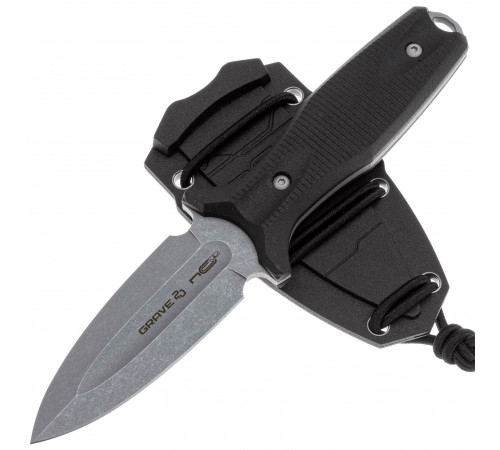 Нож GRAVE 2.0 (AUS-8 Stonewash, Elastron) в Москве Rusdefense.ru