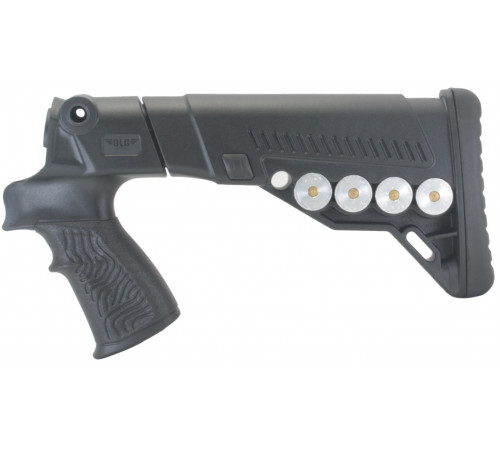 Приклад с патронташем на Mossberg 500, -590, Maverick 88 телескопический в Москве Rusdefense.ru