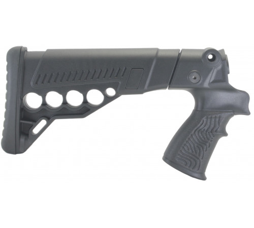 Приклад с патронташем на Mossberg 500, -590, Maverick 88 телескопический в Москве Rusdefense.ru