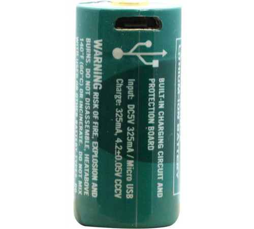 Аккумулятор Li-ion Olight ORB-16C05 16340 3.7В, 550 mAh в Москве Rusdefense.ru