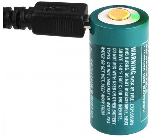 Аккумулятор Li-ion Olight ORB-16C05 16340 3.7В, 550 mAh в Москве Rusdefense.ru