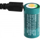 Аккумулятор Li-ion Olight ORB-16C05 16340 3.7В, 550 mAh в Москве Rusdefense.ru