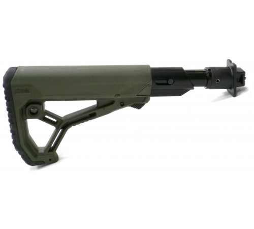 Телескопический складной приклад с амортизатором для Вепрь 12 GL-CORE FAB Defense в Москве Rusdefense.ru
