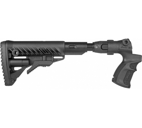 Телескопический складной приклад с амортизатором для Mossberg 500 FAB Defense в Москве Rusdefense.ru