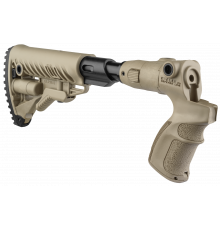 Телескопический складной приклад с амортизатором для Mossberg 500 FAB Defense