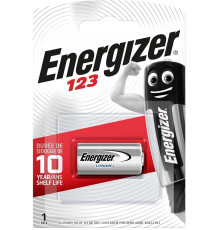 Элемент питания Energizer CR123 BL-1