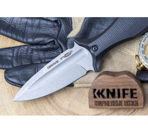Нож GRAVE G10 black в Москве Rusdefense.ru