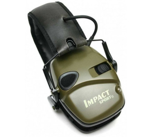 Активные наушники Howard Impact Sport, хаки/черный в Москве Rusdefense.ru