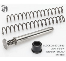 Демпфер возвратной пружины GLOCK 26 - 27 - 28 - 33  ALL GEN 1,2,3,4 SLIDE EXTENTED SYSTEM
