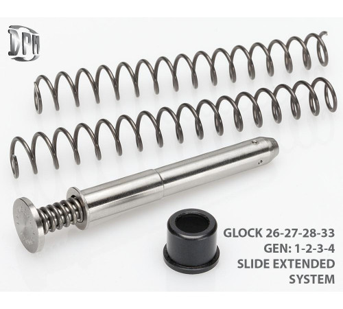 Демпфер возвратной пружины GLOCK 26 - 27 - 28 - 33  ALL GEN 1,2,3,4 SLIDE EXTENTED SYSTEM в Москве Rusdefense.ru