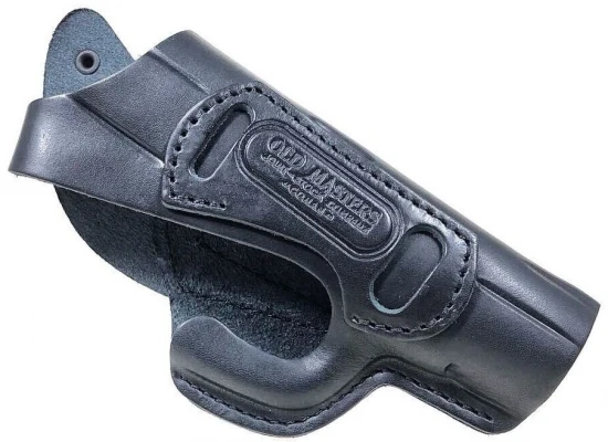 Кобура поясная кожаная со скобой для ПМ