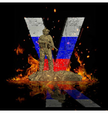 Футболка "V" черная