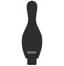 Самозатягивающаяся мишень Bowling pin target board
