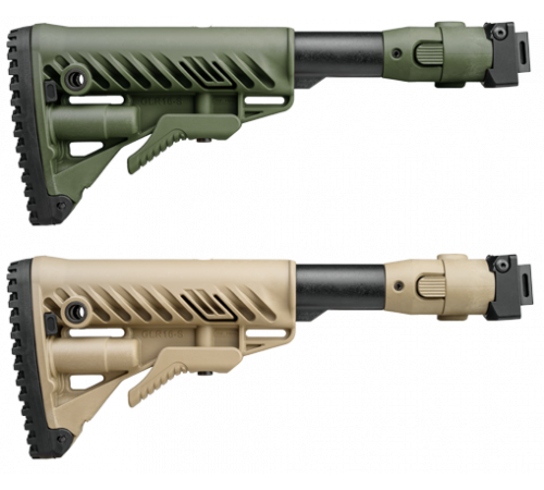 Складной телескопический приклад М4 для АКС-74У FAB Defense в Москве Rusdefense.ru