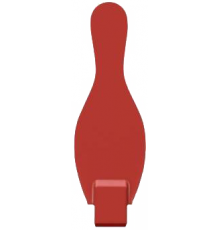 Самозатягивающаяся мишень Bowling pin target board