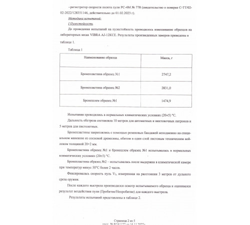 Бронеплита, класс БР4 в Москве Rusdefense.ru