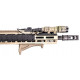 Рукоятка на цевье горизонтальная (система M-Lok) M-LOKAFGAn в Москве Rusdefense.ru