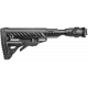 Складной телескопический приклад с амортизатором для АКС-74У FAB Defense в Москве Rusdefense.ru