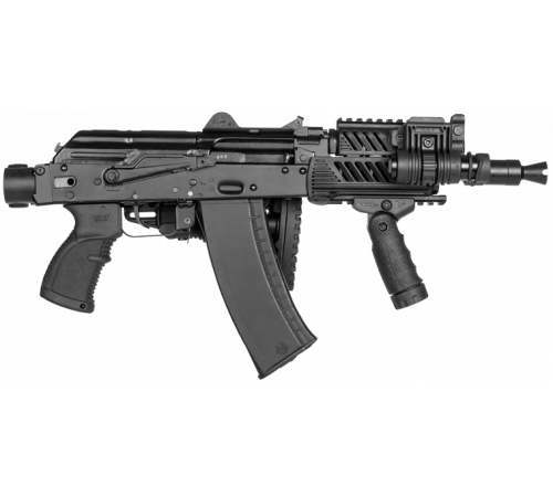 Складной телескопический приклад с амортизатором для АКС-74У FAB Defense в Москве Rusdefense.ru
