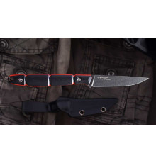 Нож "VIPER" red/black, black s/w