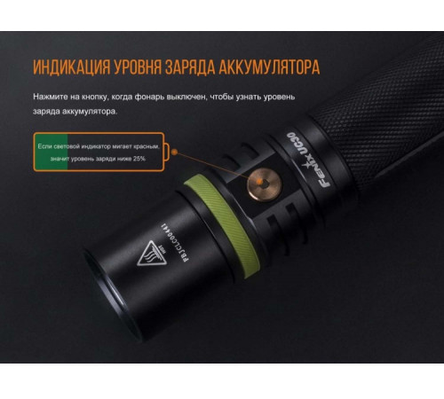 Фонарь FENIX UC302017 CREE XP-L HI V3 в Москве Rusdefense.ru