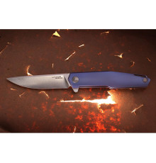 Нож складной "LANCE" M.1-b, M390 (Titanium)