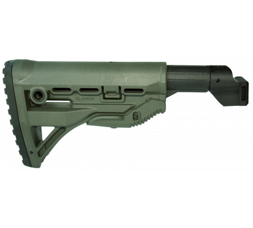 Полимерный приклад GL-SHOCK с трубкой AK 100P FAB Defense в Москве Rusdefense.ru