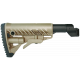 Полимерный приклад GLR-16 с трубкой AK 100P FAB Defense в Москве Rusdefense.ru
