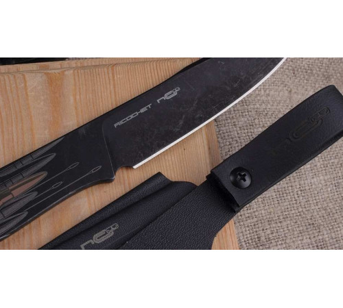 Нож Ricochet (Рикошет) black s/w в Москве Rusdefense.ru