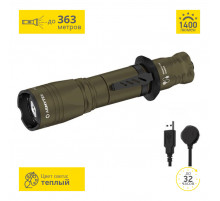Фонарь Armytek Dobermann Pro Magnet USB Olive Теплый
