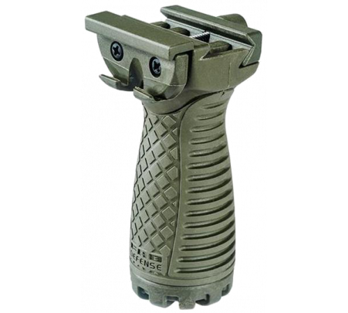 Прорезиненная рукоять с боковой планкой Пикатинни FAB Defense в Москве Rusdefense.ru
