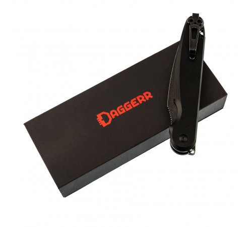 Daggerr нож туристический Parrot Nestor All Black G10 в Москве Rusdefense.ru