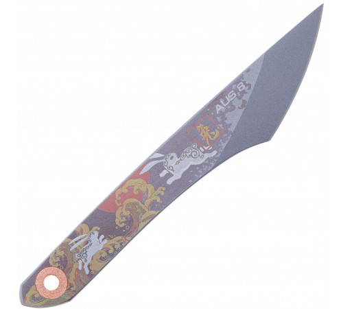 Нож KOI Rabbit Blue, Bead Blast, Grey в Москве Rusdefense.ru