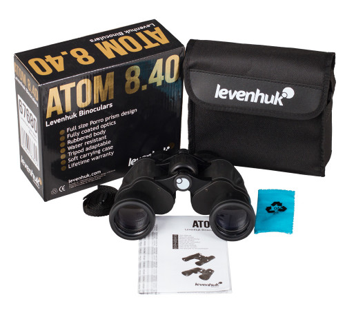 Бинокль Levenhuk Atom 8х40 в Москве Rusdefense.ru