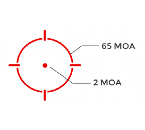 Коллиматор Holosun AEMS, красная марка в Москве Rusdefense.ru