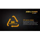 Аккумулятор 14500 FENIX ARB-L14 800mAh в Москве Rusdefense.ru