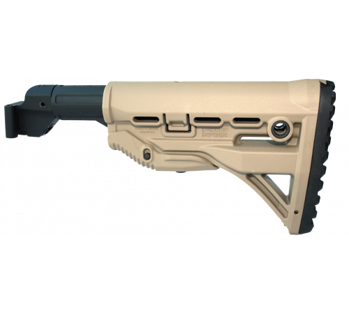 Полимерный приклад GL-SHOCK с трубкой AK 100P FAB Defense в Москве Rusdefense.ru