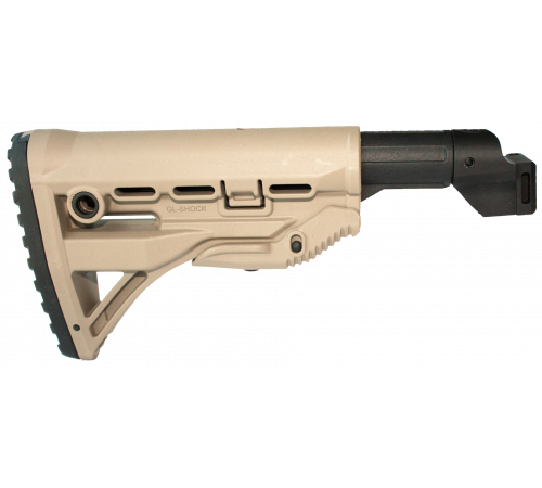 Полимерный приклад GL-SHOCK с трубкой AK 100P FAB Defense в Москве Rusdefense.ru