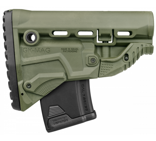 Полимерный приклад GK-MAG FAB Defense в Москве Rusdefense.ru