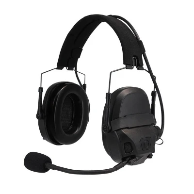 Активные стрелковые тактические наушники AMP Communication Tactical Headset